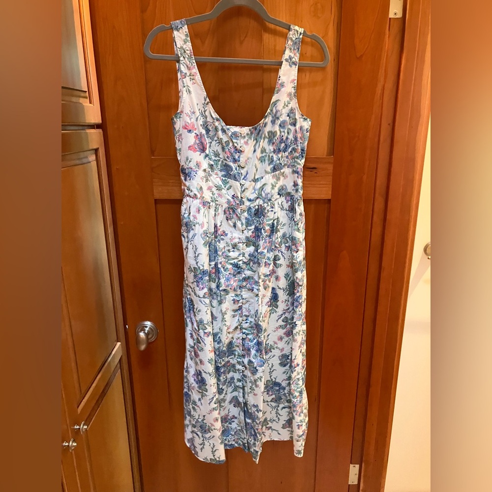 Floral Sleeveless Dress, J. Crew, sz4